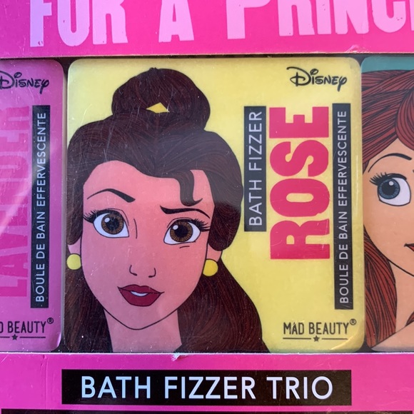 Disney Mad Beauty Bath Fizzer Trio - Fit for A Princess - Picture 4 of 5
